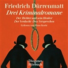 Friedrich Dürrenmatt, Hans Korte - Drei Kriminalromane, 11 Audio-CD (Audiolibro)