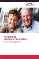 Marta Gutiérrez Sánchez - Programas intergeneracionales