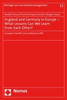 Norbert Klusen, Frank Verheyen, Caroline Wagner - England and Germany in Europe - What Lessons Can We Learn from Each Other?