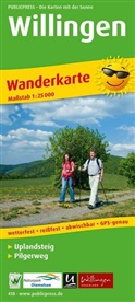 PublicPress Wanderkarten: PublicPress Wanderkarte Uplandsteig