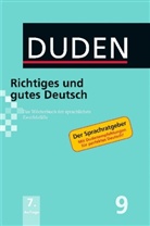 Dudenredaktio - Duden - Richtiges und gutes Deutsch, m. CD-ROM