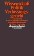 Ernst-Wolfgan Böckenförde, Ernst-Wolfgang Böckenförde, Dieter Gosewinkel - Wissenschaft, Politik, Verfassungsgericht