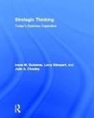 Julie Chesley, Chesley Julie, Irene M. Duhaime, Irene M. (Georgia State University Duhaime, Irene M. Simpert Duhaime, Irene M. Stimpert Duhaime... - Strategic Thinking