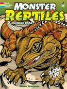 Coloring Books, Diana Zourelias, Diana Zourelias - Monster Reptiles Coloring Book