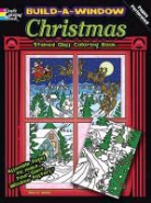 Marty Noble - Build a Window Stained Glass Coloring Book Christmas