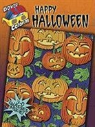 Coloring Books, Jessica Mazurkiewicz - 3-D Colouring Book - Happy Halloween