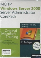 Da Holme, Dan Holme, J Mackin, J. C. Mackin, Ian McLean, Ian u a McLean - MCITP Windows Server 2008 Server Administrator CorePack, 3 Bde. m. CD-ROM