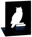 Buchstützen Leseeule 2er Set