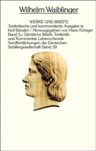 Wilhelm Waiblinger, Han Königer, Hans Königer - Werke und Briefe - Bd.5: Sämtliche Briefe. Tl.2