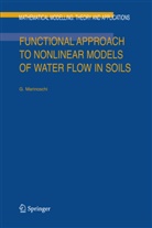 G Marinoschi, G. Marinoschi, Gabriela Marinoschi - Functional Approach to Nonlinear Models of Water Flow in Soils