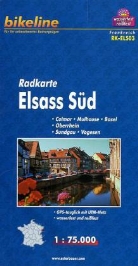 Bikeline Radkarten: Bikeline Radkarte Elsass Süd