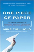 M Figliuolo, Mike Figliuolo, Figliuolo Mike - One Piece of Paper