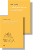 Ernst Kausen - Die Sprachfamilien der Welt, 2 Tle.