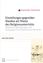 Alexander Schimmel - Einstellungen gegenüber Glauben als Thema des Religionsunterrichts