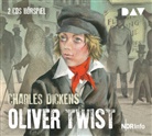 Charles Dickens, Thorsten Hierse, Helmut Mooshammer, u.v.a. - Oliver Twist, 2 Audio-CDs (Audio book)