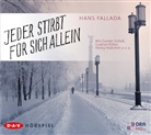 Hans Fallada, Henry Hübchen, Hans-Peter Minetti, Gudrun Ritter, Gunter Schoß - Jeder stirbt für sich allein, 2 Audio-CDs (Audio book)