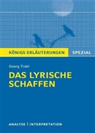 Georg Trakl - Georg Trakl 'Das lyrische Schaffen'