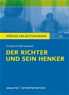Friedrich Dürrenmatt - Friedrich Dürrenmatt 'Der Richter und sein Henker'