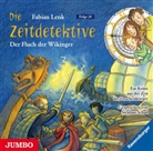 Fabian Lenk, Stephan Schad - Die Zeitdetektive - Der Fluch der Wikinger, 1 Audio-CD (Hörbuch)