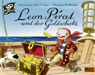Thomas M Müller, Thomas M. Müller, Thomas Matthaeus Müller, Christin Nöstlinger, Christine Nöstlinger - Leon Pirat und der Goldschatz