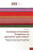 Annie Dufour, Dufour-a - Sociologie et formation d