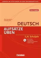 Elle Baumbusch, Ellen Baumbusch, Hansjörg Laub, Rolan Bauer, Roland Bauer - Aufsätze üben, m. CD-ROM