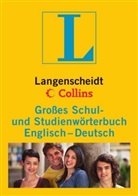 Grosses Schul- und Studienwörterbuch Englisch-Deutsch