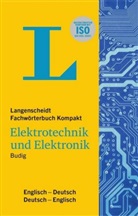 Peter-Klaus Budig, Peter- Budig - Langenscheidt Fachwörterbuch Kompakt Elektrotechnik und Elektronik Englisch