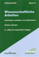 Günter Lehmann - Wissenschaftliche Arbeiten