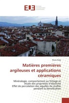 Pierre Pialy, Pialy-P - Matieres premieres argileuses et