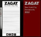 Zagat Survey (COR), Zagat - New York City Restaurants Dining Journal
