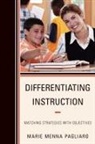 Marie Pagliaro, Marie Menna Pagliaro, Pagliaro Marie Menna - Differentiating Instruction