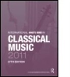 Europa Publications, Europa Publications, Europa Publications, Europa Publications, Europa Publications, Routledge - International Who''s Who in Classical Music 2011