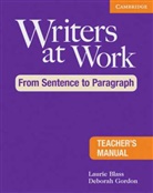 Laurie Blass, Deborah Gordon - From Sentence to Paragraph, Teacher's Manual