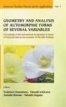 Yoshinori Hamahata Et Al, Yoshinori Hamahata, Hamahata Yoshinori, Takashi Ichikawa, Ichikawa Takashi, Atsushi Murase... - Geometry And Analysis Of Automorphic Forms Of Several Variables - Proceedings Of The International Symposium In Honor Of Takayuki Oda On The Occasion Of His 60th Birthday