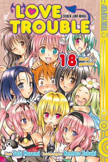 Saki Hasemi, Kentaro Yabuki, Kentaro Yabuki - Love Trouble - Bd.18: Love Trouble - Heiß geliebt