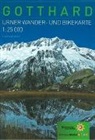 Kanton Uri - Wander-und Bikekarte Gotthard