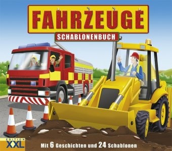 Niall Harding, Neill Harding - Fahrzeuge, Schablonenbuch - Mit 6 Geschichten und 24 Schablonen