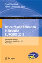 Gottscheber, Gottscheber, Achim Gottscheber, Davi Obdrzalek, David Obdrzalek - Research and Education in Robotics - EUROBOT 2011