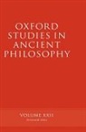 D. N. Sedley, D.N. Sedley, David Sedley, David (Laurence Professor of Ancient Philo Sedley, SEDLEY D N, David Sedley... - Oxford Studies in Ancient Philosophy Volume XXII