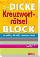 Der dicke Kreuzworträtsel-Block. Bd.7