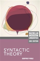 Geoffrey Poole, Geoffrey Poole - Syntactic Theory