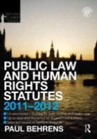 Philip Jones - Public Law and Human Rights Statutes