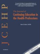 Paul E. Mazmanian - Journal of Continuing Education in the Health Professions V25 N4