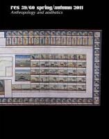 Francesco (EDT) Pellizzi, Francesco Pellizzi - Res Anthropology and Aesthetics