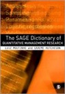 Luiz (EDT)/ Hutcheson Moutinho, Luiz A M Moutinho, Luiz a M a M Hutcheson Moutinho, Luiz a M Hutcheson Moutinho, Luiz A. M. Hutcheson Moutinho, Graeme Hutcheson... - Sage Dictionary of Quantitative Management Research