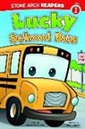 Melinda Melton Crow, Melinda Melton/ Thompson Crow, Mindy Melton Crow, Chad Thompson - Lucky School Bus