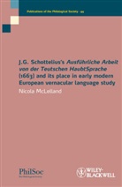 N Mclelland, Nicola McLelland, Nicola (University of Nottingham Mclelland, McLelland Nicola - J. G. Schottelius s Ausfuhrliche Arbeit Von Der Teutschen