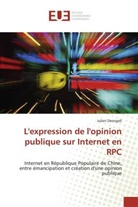 Julien Deangeli, Deangeli-J - L expression de l opinion
