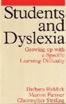 Barbara Riddick, Marion Farmer, Marion (University of Northumbria) Farmer, Barbara Riddick, Barbara (University of Newcastle) Riddick, Barbara (University of Newcastle) Farmer Riddick... - Students and Dyslexia